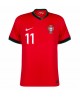 Günstige Portugal Joao Felix #11 Heimtrikot EM 2024 Kurzarm